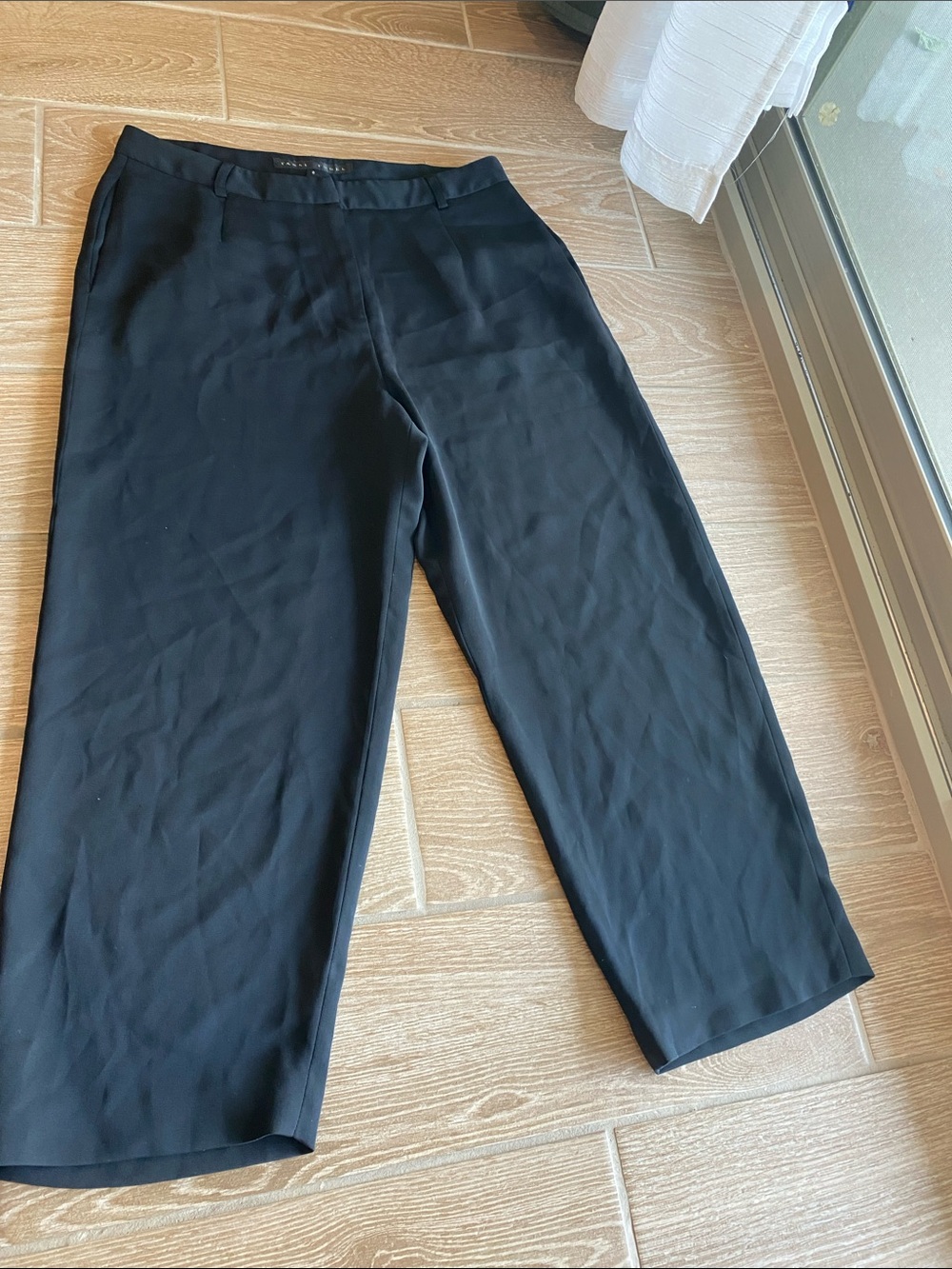 Yansi Fugel Black Men’s Dress Pants - Sleek Straight Fit